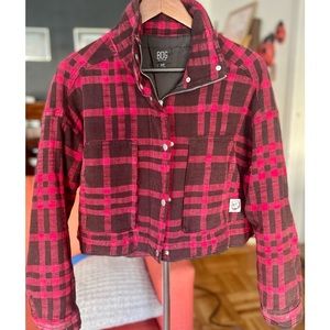 BDG / Urban Outfitters Skye Plaid Shirt Jacket - Size Small